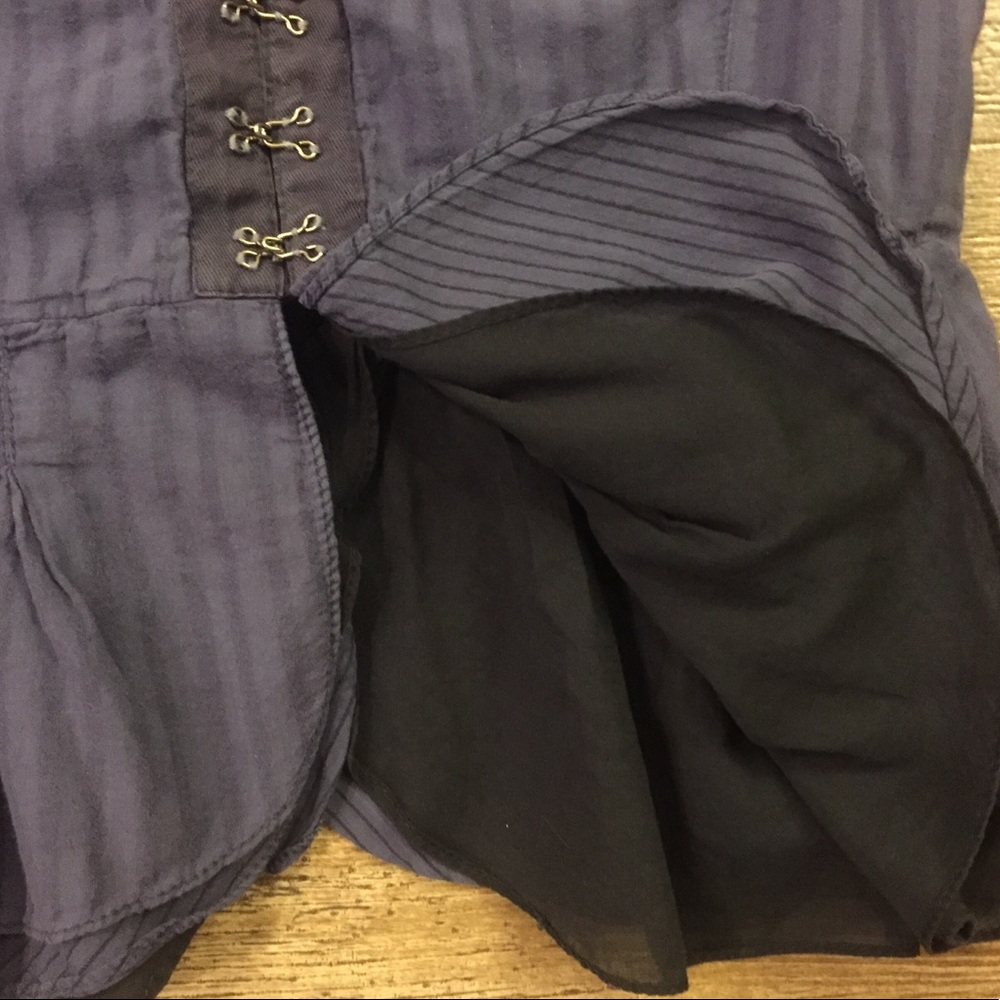 Blue striped top/jacket - Picture 4 of 7